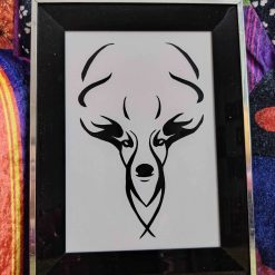 Stag Papercutting