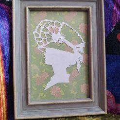 Vintage Lady Papercutting