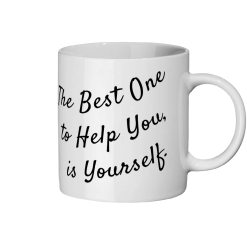 Self Help Coffee Mug - White 1 Self Help Coffee Mug - White 1