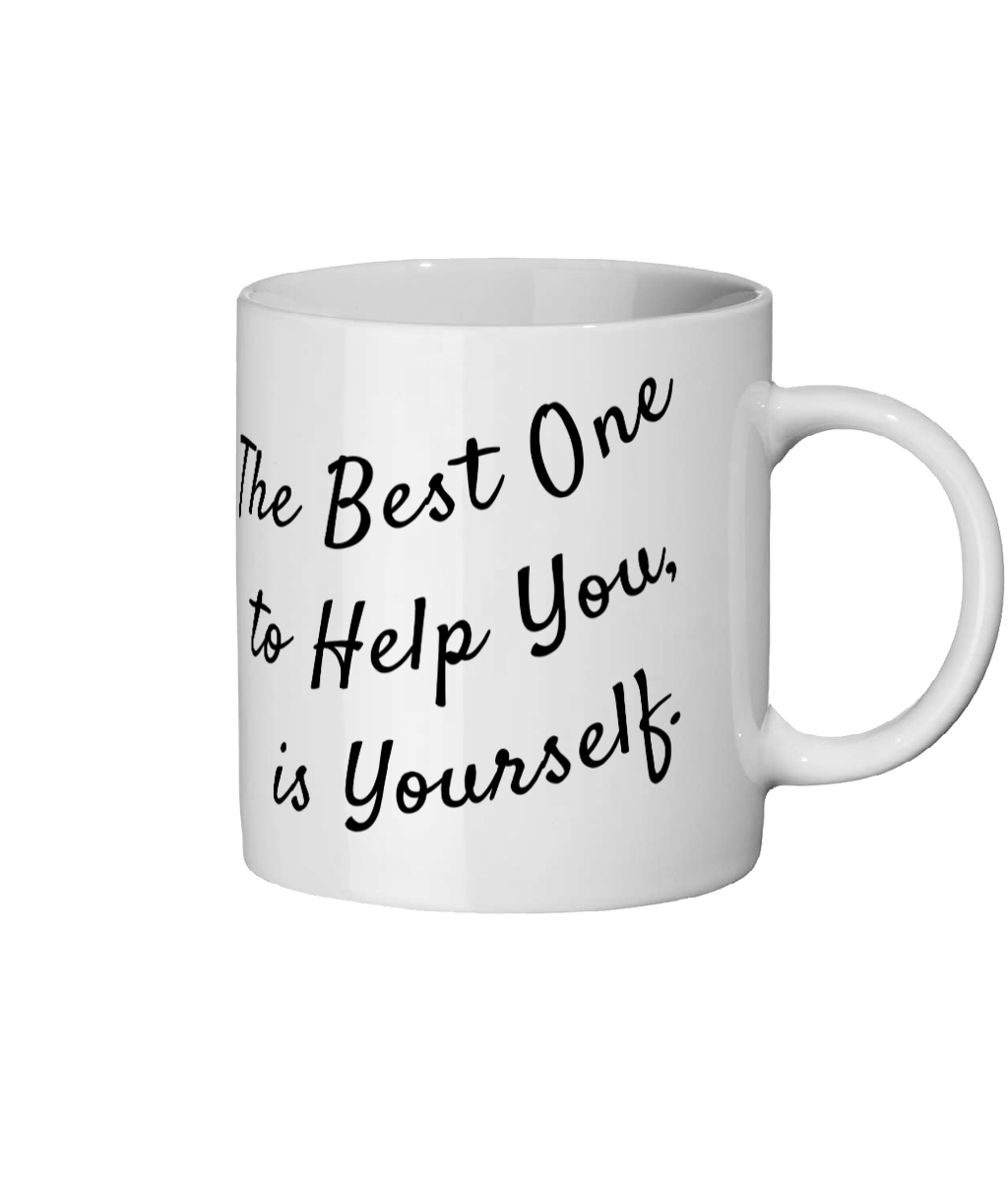 Self Help Coffee Mug - White Self Help Coffee Mug - White