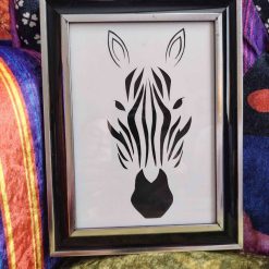 Zebra Papercutting