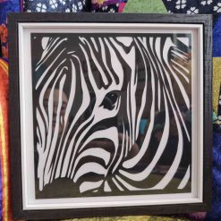 Zebra Papercutting