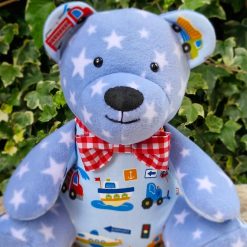 Memory Bear Keepsake Bear Handmade Using the Clothing of a Loved One - Birthday Anniversary Memorial Gift