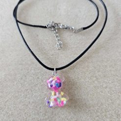 strawberry charm necklace