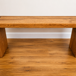 Reclaimed Solid Oak Mudroom Bench – Handmade Rustic Hallway Seat 4 Reclaimed Solid Oak Mudroom Bench – Handmade Rustic Hallway Seat 4