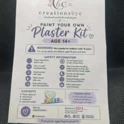 Paint your own plaster set 1