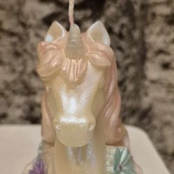 Unicorn candle