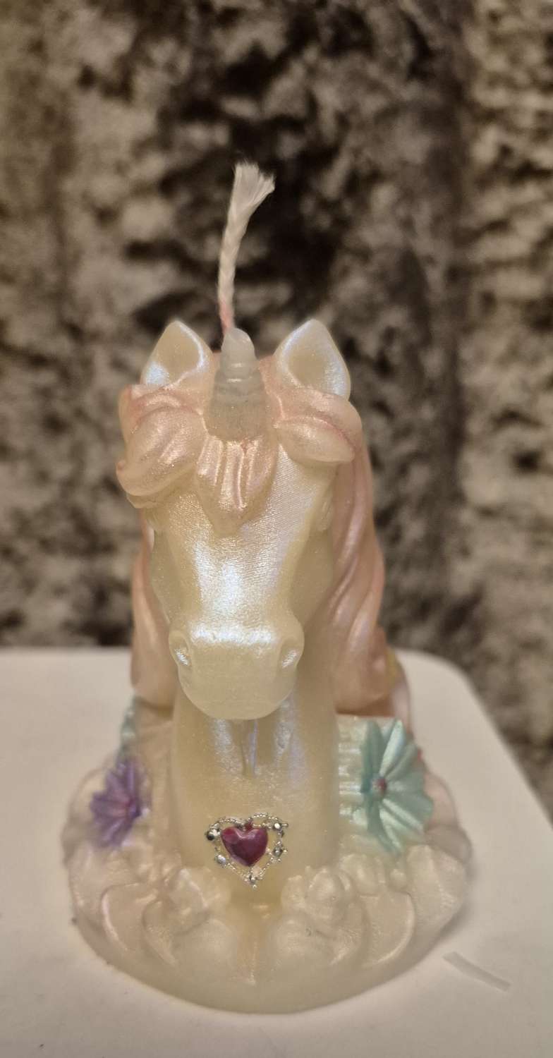 Unicorn candle Unicorn candle