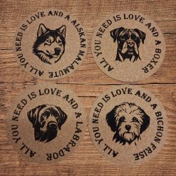Dog coasters