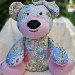 Memory Bear Keepsake Bear Handmade Using the Clothing of a Loved One - Birthday Anniversary Memorial Gift
