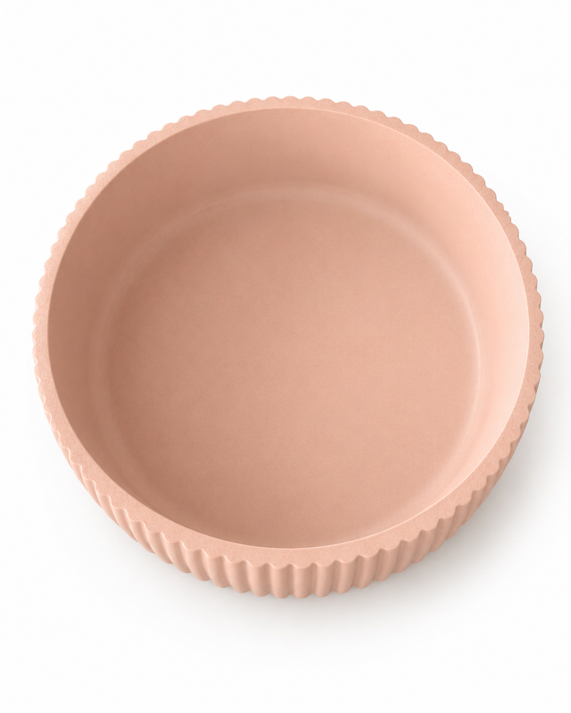 Ribbed Bowl, Dusky Pink Jesmonite Fluted Statement Piece, Sculptural Centrepiece Decor Ribbed Bowl, Dusky Pink Jesmonite Fluted Statement Piece, Sculptural Centrepiece Decor