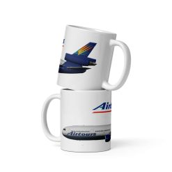 Airtours DC-10 Aviation Mug – Retro British Airline Aircraft Gift
