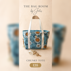 Sunflower Chunky Tote Bag