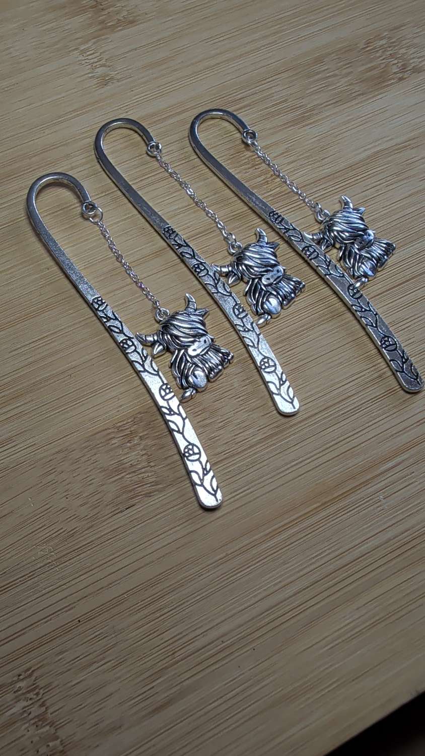 Highland cow bookmarks Highland cow bookmarks
