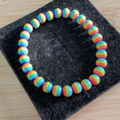 Rainbow bracelets