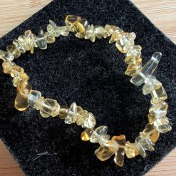 Crystal chip bracelets