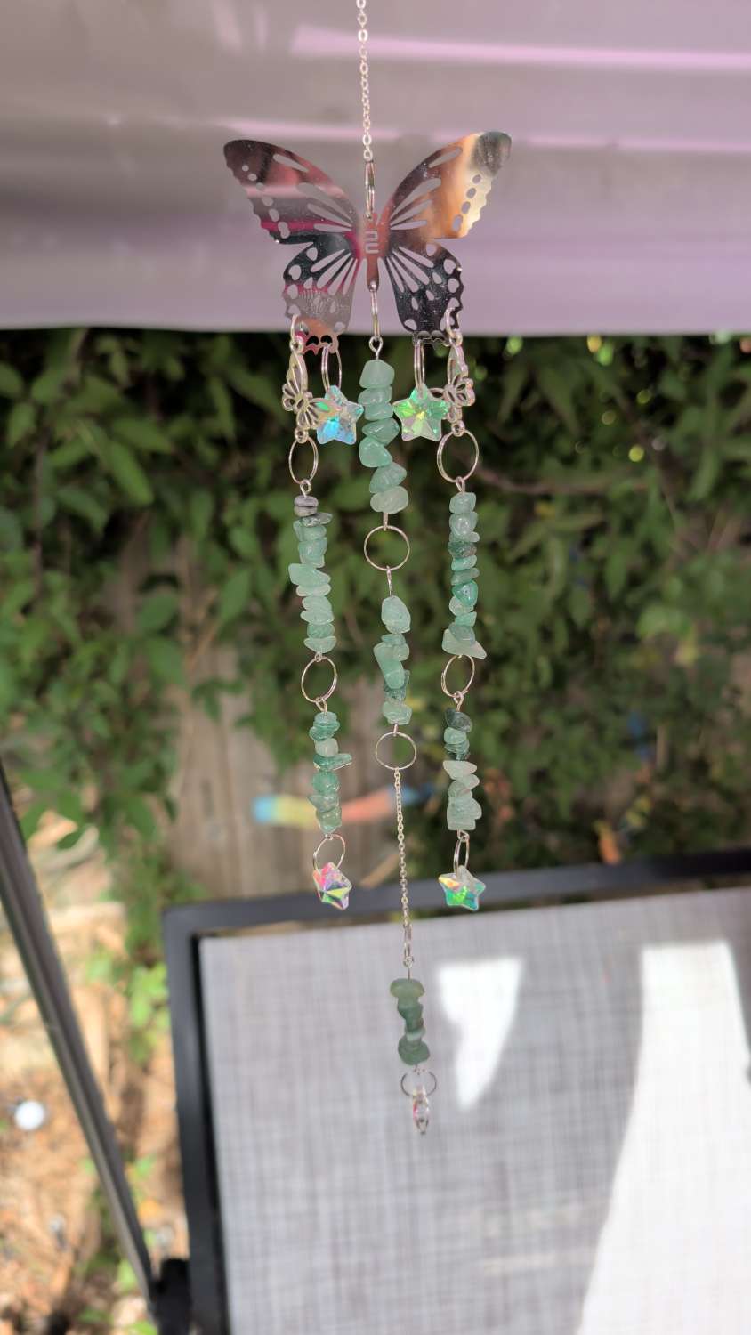 Aventurine Butterfly sun catcher (Copy) Aventurine Butterfly sun catcher (Copy)