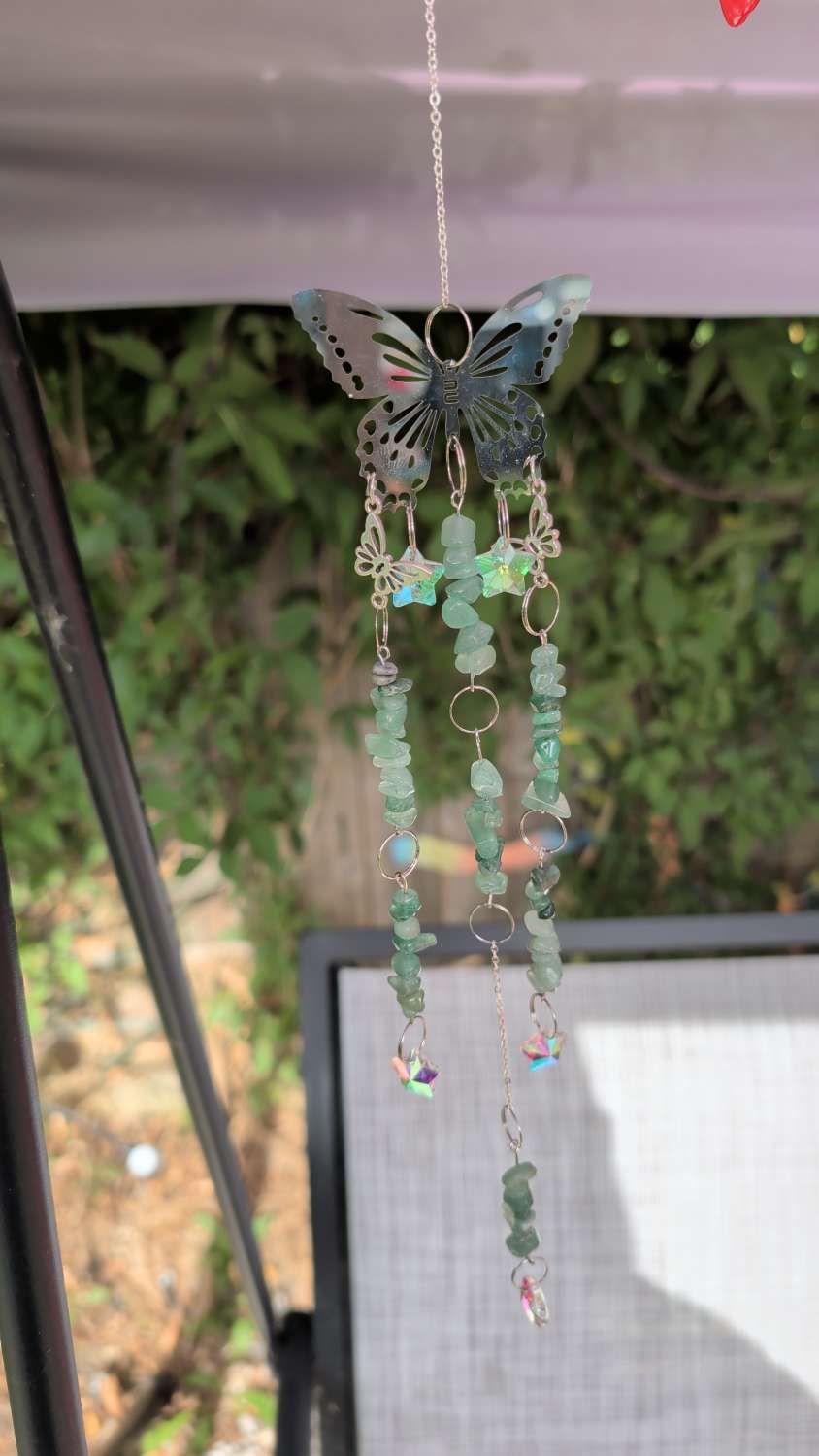 Aventurine Butterfly sun catcher (Copy) Aventurine Butterfly sun catcher (Copy)