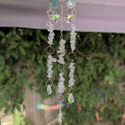 Clear quartz Butterfly sun catcher