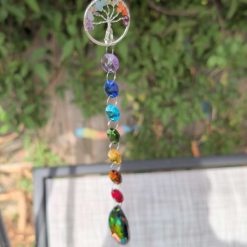 Tree of life rainbow sun catcher