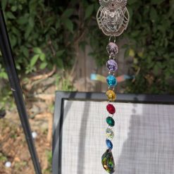 3D owl rainbow sun catcher