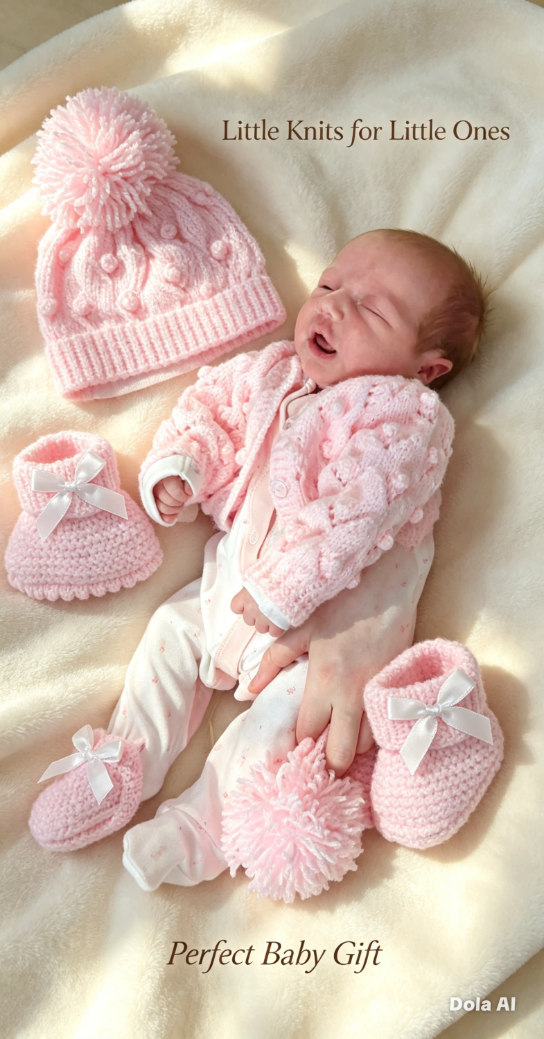 Beautiful Pink Knitted Set Beautiful Pink Knitted Set