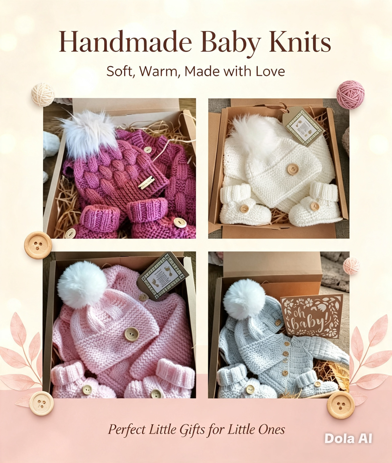 Knitted Baby Set Knitted Baby Set