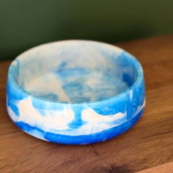 White Christmas Epoxy Resin Coasters – Handmade Set