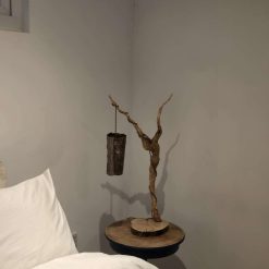 Rustic Handmade Wooden Bedside/Table Lamp 8