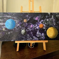 Cosmic Drift  20 x 8 inch