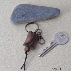 Natural Wood Keyrings