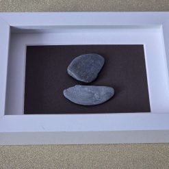 Minimalist Sailing Boat Pebble Art Framed Picture 5.5" x 4.5" 1 Minimalist Sailing Boat Pebble Art Framed Picture 5.5" x 4.5" 1