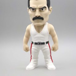 Freddie Mercury Figure 20cm Statue - Iconic Live Aid Style Collectible Figurine