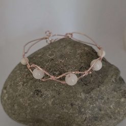 Moonstone Wire Wrapped Bracelet 1 Moonstone Wire Wrapped Bracelet 1