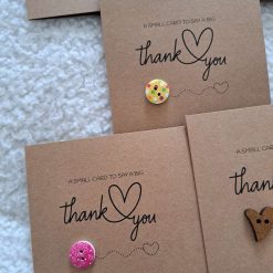 X5 thank you cards