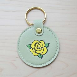 Flower keyring