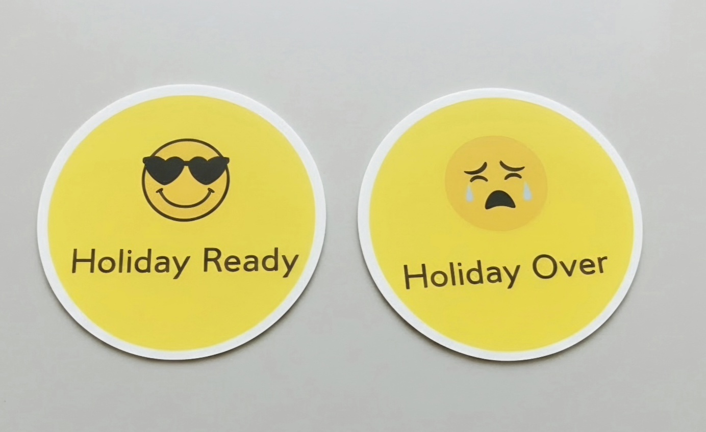 Holiday luggage stickers Holiday luggage stickers