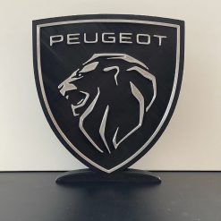 3D Peugeot Emblem Badge Wall Shelf Desk Standing Decorative Plaque Gift 3 3D Peugeot Emblem Badge Wall Shelf Desk Standing Decorative Plaque Gift 3