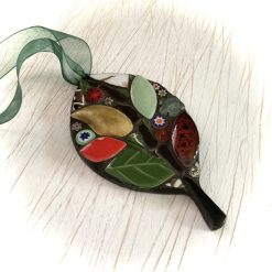 Handmade leaf ornament