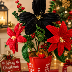Christmas poinsettias