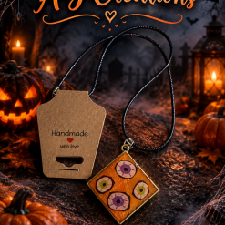 👁️✨ SPOOKY EYES NECKLACE — A J Creations Exclusive! ✨👁️