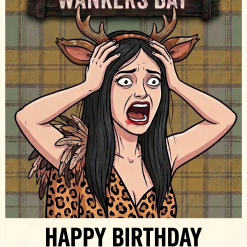 Widows Bay Birthday Cards x 5 Printable Digital Downloads