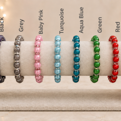 Miracle Bead 3D Illuminating Elasticated Bracelet with Sparkling Spacer Beads 1