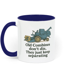You Won't See Me for Dust Green Combine Coffee Mug - White