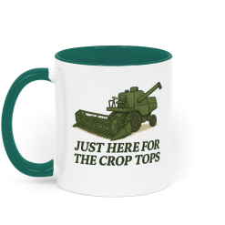 You Won't See Me for Dust Green Combine Coffee Mug - White