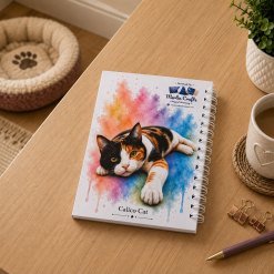 The Curious Cats Collection – Coat & Colour Handmade Cat Notebooks 4 The Curious Cats Collection – Coat & Colour Handmade Cat Notebooks 4