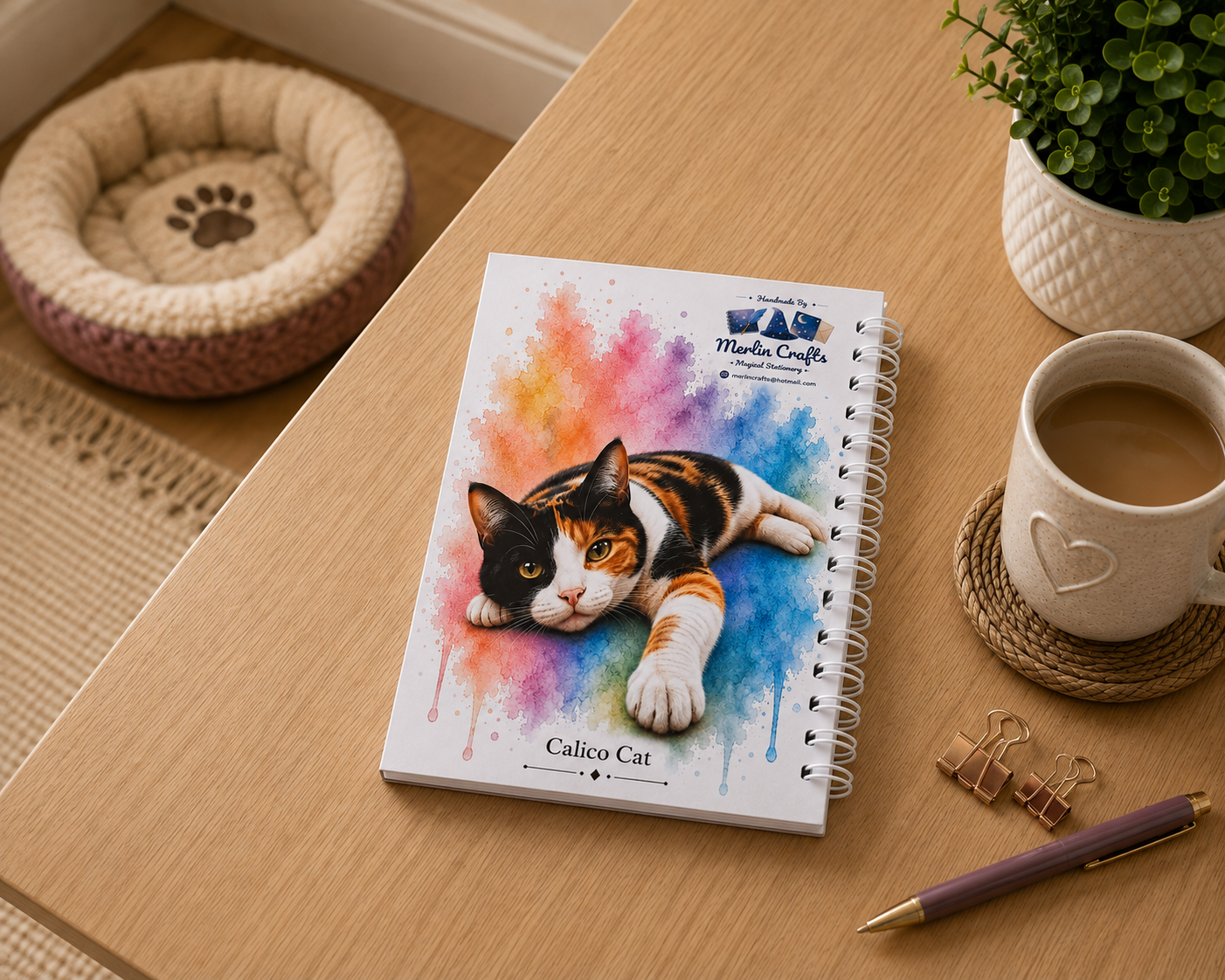 The Curious Cats Collection – Coat & Colour Handmade Cat Notebooks The Curious Cats Collection – Coat & Colour Handmade Cat Notebooks