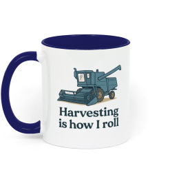 I'm Combine Through Coffee Mug - Red and White