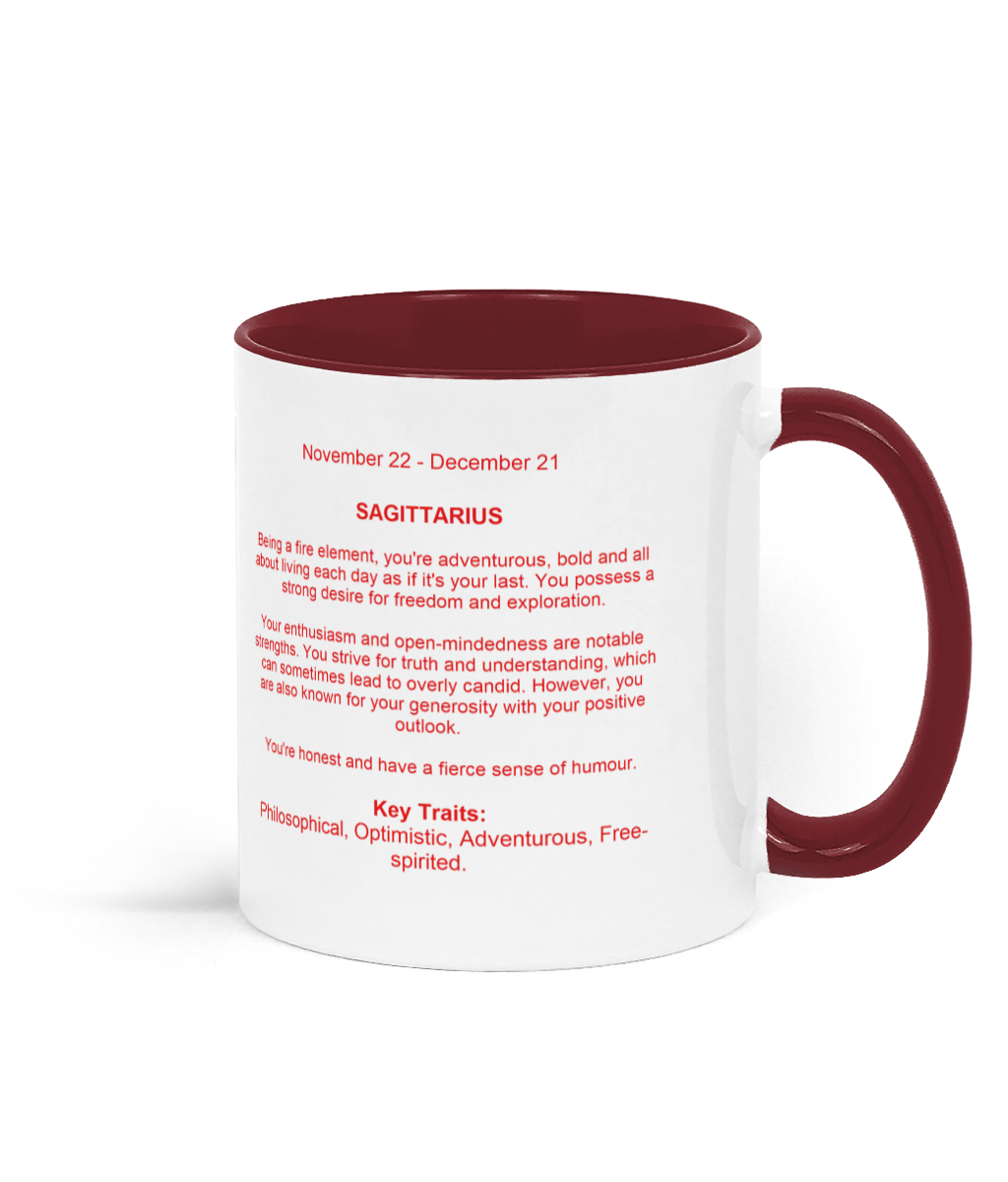 Aquarius, Astrology Coffee Mug - Blue and White Aquarius, Astrology Coffee Mug - Blue and White