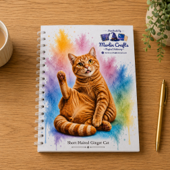 The Curious Cats Collection – Coat & Colour Handmade Cat Notebooks 6 The Curious Cats Collection – Coat & Colour Handmade Cat Notebooks 6